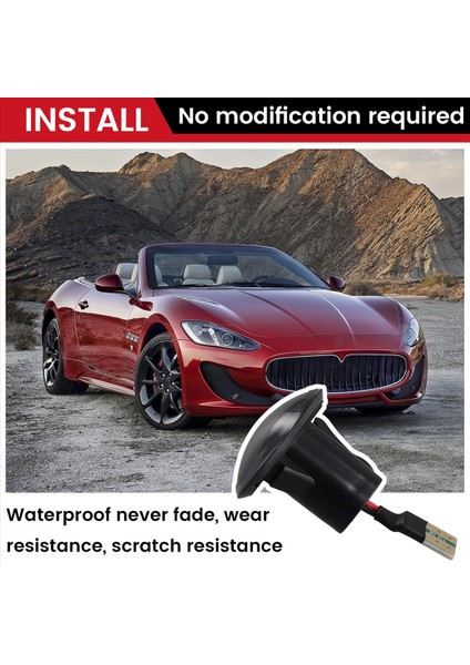 Araba Çamurluk Göstergesi Işık Dinamik Yan Işaretleme Fiat 500 Maserati Grancabrio Lancia Lybra Sinyal Işıkları (Yurt Dışından) modelleri