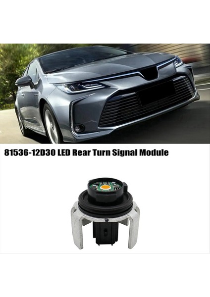 Toyota Corolla E150 2006-2013 Çapraz 2019-2021 Arka LED Rr Kombinasyonu Için Arka Lamba Dönüş Sinyal Modülü 81536-12D30 (Yurt Dışından) fiyatları