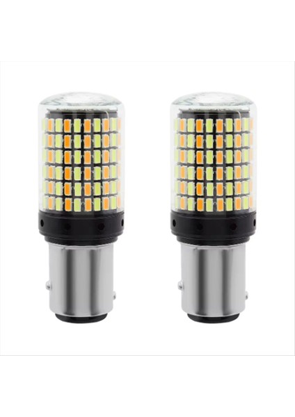 Evrensel Araba Gündüz Koşu Işığı Dönüş Sinyali Işık Tersine Dönen Ampul 1157 (Yurt Dışından)