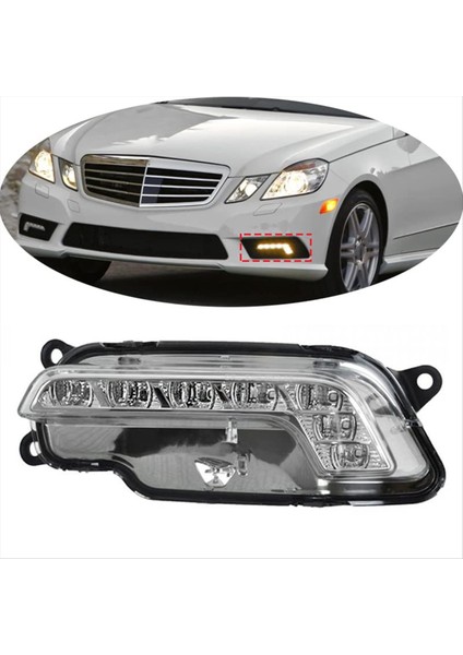 LED Gündüz Koşu Işıkları Drl Mercedes Benz W212 E300 E300 E500 2009-2013 Için Alt Tampon Izgarası, Sol (Yurt Dışından) fiyatları