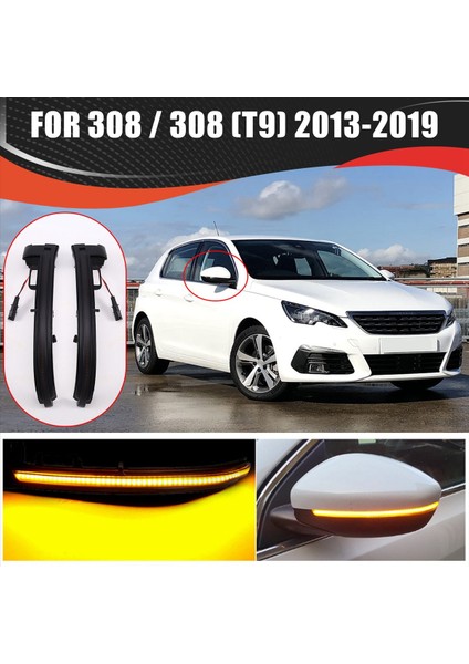 LED Yan Dikiz Aynası Dönüş Sinyali Dinamik Sinyal Lambası Için (Yurt Dışından) fırsatları