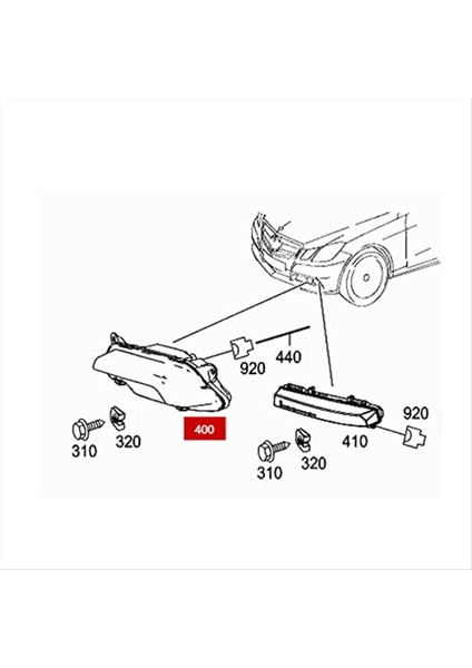 LED Gündüz Koşu Işıkları Drl Mercedes Benz W212 E300 E300 E500 2009-2013 Için Alt Tampon Izgarası, Sol (Yurt Dışından) indirimleri