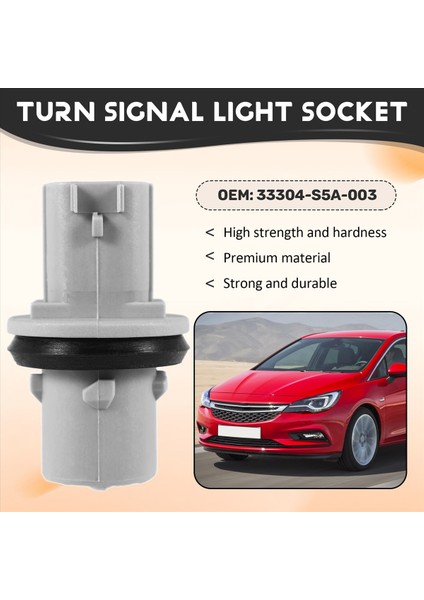 Yan Dönüş Sinyal Lambası Çamurluk Lambası Soketi Comp. (T10) Honda City Accord Için Civic Crv Fit Vezel Rl Rlx 33304-S5A-003 (Yurt Dışından) fırsatları