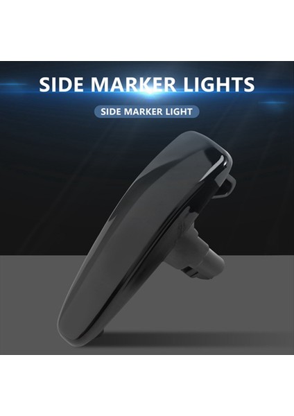 Mitsubishi Lancer Evo x Mirage Outlander Sport 2011-2020 Için Füme Lens Tam LED Dinamik Ön Yan Işaretli Işıklar (Yurt Dışından) fırsatları