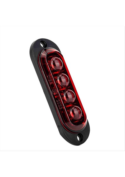 10PCS 12V-24V 4led Araba Yan Işaretleri Işıklar Dönüş Sinyal Işıkları Yan Gösterge Işıkları Römorklar Için Arka Lamba Kamyonlar Kırmızı (Yurt Dışından) fırsatları