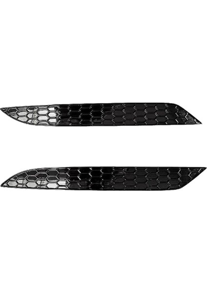 2pcs Araba Stili Petek Kuyruğu Arka Sis Kapağı Kaplama Golf 7.5 Mk7.5 Arka Çubuk Tampon Reflektör Şeritleri Için (Yurt Dışından)