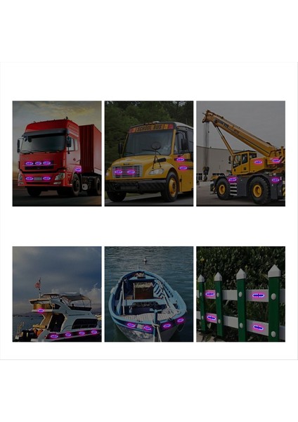 2pcs Kablosuz LED Güneş Flaşı Motosiklet Araç Bisiklet Kamyonu Için Işık Su Geçirmez Kamyon Karşıtı Karşıtı Uyarı Işık Sinyal Lambası (Yurt Dışından) fiyatları