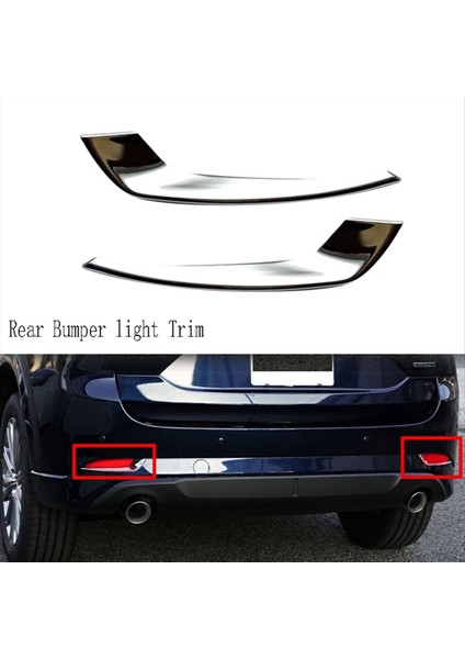 -5 Cx5 Kf Için Arka Sis Lambası Kapağı Arka Tampon Lambası Kaplaması (Yurt Dışından) modelleri