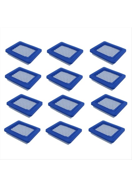12PCS Yedek Çim Biçme Makinesi Hava Filtresi Kartuşu Briggs Stratton 491588S 399959 Push Mower Mowers Parça Aksesuarları (Yurt Dışından)