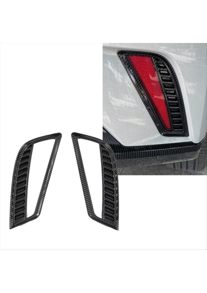 Karbon Fiber Renkli Arka Sis Lambası Kapağı Süs Dekoratif Arka Sis Lambası Kaplama Byd Yunus (Yurt Dışından) fiyatları