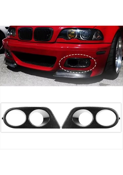 2pcs Araba Ön Tampon Izgara Sis Bmw E46 M3 2001 2002 2003 2004 2005 2006 (Yurt Dışından) fiyatları