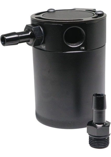 Yağ Ayırıcı Yakalama Kabı Tankı Kiti 2 Portlu 150 ml Alüminyum Yağ Haznesi Tankı Tahliye Vanası Filtresi Araba Yakıt Hattı (Yurt Dışından) fırsatları