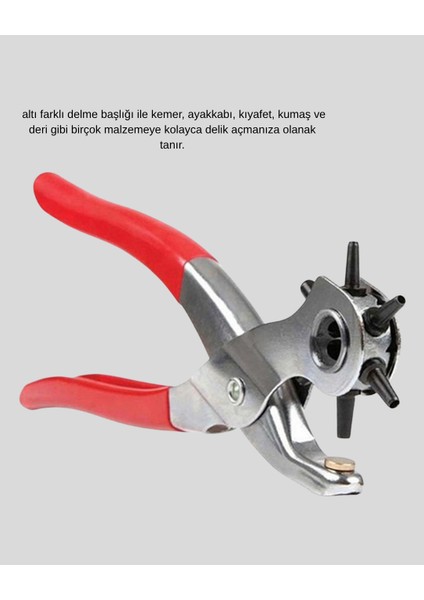 Delme Pensesi 6 Başlıklı Çok Amaçlı Paslanmaz Çelik Ergonomik fiyatları