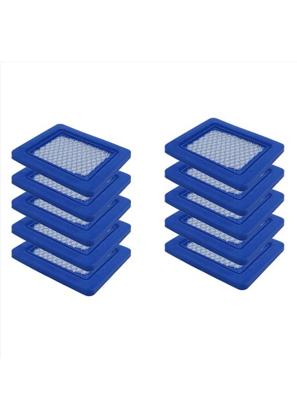 10 Parçalı Hava Filtresi Briggs ve Stratton 491588S399959 491588 Serisi Hava Filtrelerine Uygundur (Yurt Dışından)