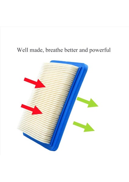 10 Parçalı Hava Filtresi Briggs ve Stratton 491588S399959 491588 Serisi Hava Filtrelerine Uygundur (Yurt Dışından) fiyatları