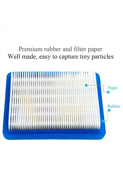 10 Parçalı Hava Filtresi Briggs ve Stratton 491588S399959 491588 Serisi Hava Filtrelerine Uygundur (Yurt Dışından) modelleri