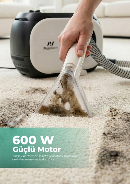 KT-088 Koltuk ve Halı Yıkama Makinesi : Derinlemesine Leke Çıkarma Gücü 600W! indirimleri