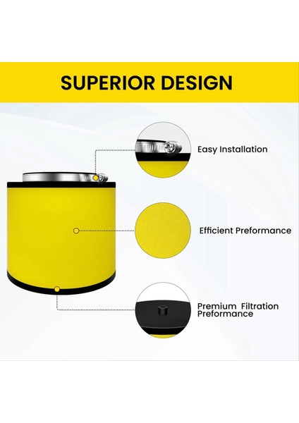 Atv Hava Filtresi Honda Recon 250 TRX250TE Yedek Parçalar 17254-HM8-000 Sportrax TRX250EX TRX250X 2 Paket (Yurt Dışından) fırsatları