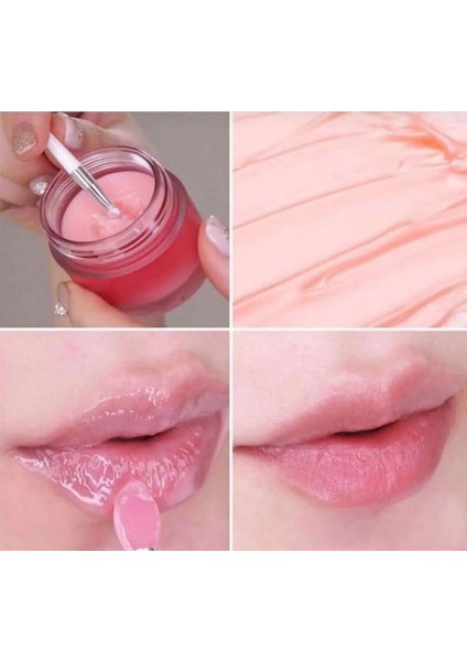 Roesıa Rose Cosmetics Rose Besleyici, Dudak Koruyucu, Uyku Bakım Maskesi Balm 20 ml - Moisturizing Lip Mask Nutritious fırsatları
