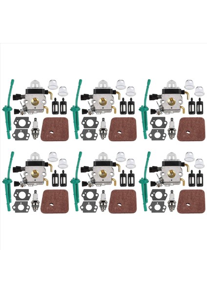 6x Karbüratör Stıhl FS55 FS55R FS38 FS45 FS46 KM55 HL45 FS45L FS45C FS46C FS55C FS55RC Ot Yiyen Ot Yiyen (Yurt Dışından)