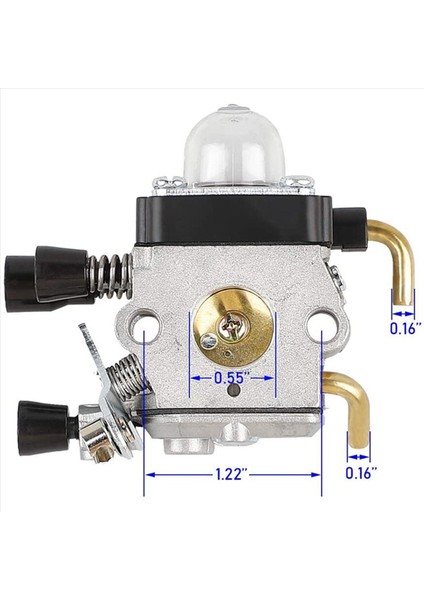6x Karbüratör Stıhl FS55 FS55R FS38 FS45 FS46 KM55 HL45 FS45L FS45C FS46C FS55C FS55RC Ot Yiyen Ot Yiyen (Yurt Dışından) modelleri