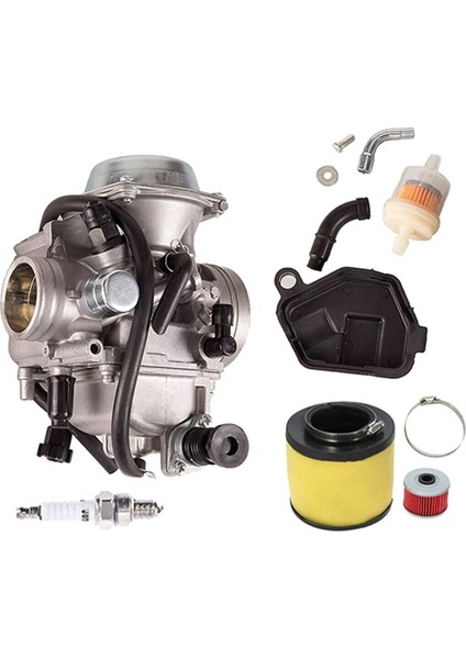 Karbüratör ve Hava Filtresi Yağ Filtresi Kiti Honda Fourtrax 300 TRX300FW 4x4 1988-2000 16100-HC4-013 16100-HC4-840 (Yurt Dışından) modelleri