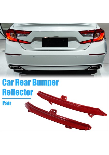 1paır Araş Refersisti Arka Tampon Işığı (Lh+Rh) 335555-TVA-A01 33505-TVA-A01 Honda Accord 2018-2022 Için Arka Sis Lambaları (Yurt Dışından) modelleri