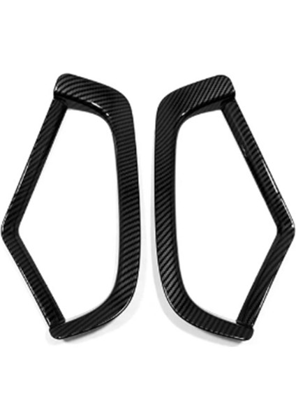 Ön Sis Lamba Işığı Araba Çerçeve Yerleşimi Dekorasyon Kapak Trim Toyota Rav4 Rav 4 XA50 2019 - 2024 Karbon Fiber Için Fit (Yurt Dışından)