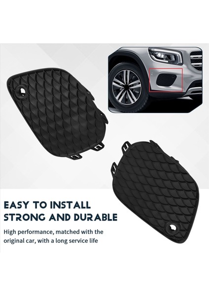 Ön Tampon Sis Far Çerçevesi 2478856701 247856801 Mercedes-Benz Için GLB247 2020 Sis Izgarası (Yurt Dışından) modelleri