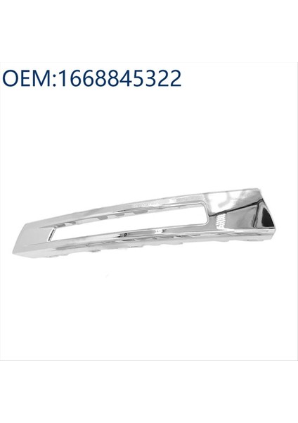 Sol Ön Tampon Gündüz Koşan Sis Işık Kapağı Kaplama Izgara Mercedes Benz GL450 GL350 450 1668843722 1668845322 (Yurt Dışından) modelleri
