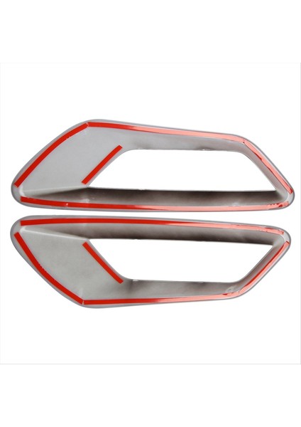 Araba Stil Ön Sis Fark Kapak Çerçevesi Arka Işık Kapağı Dekorasyon Aksesuarları Büyük Duvar Top Gwm Poer Ute (Yurt Dışından) indirimleri