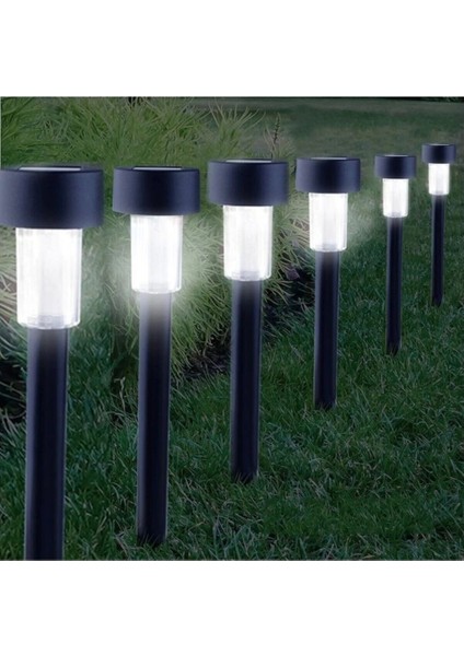 Güneş Enerjili Bahçe Lambası Plastik Saplama 10LU Set fırsatları