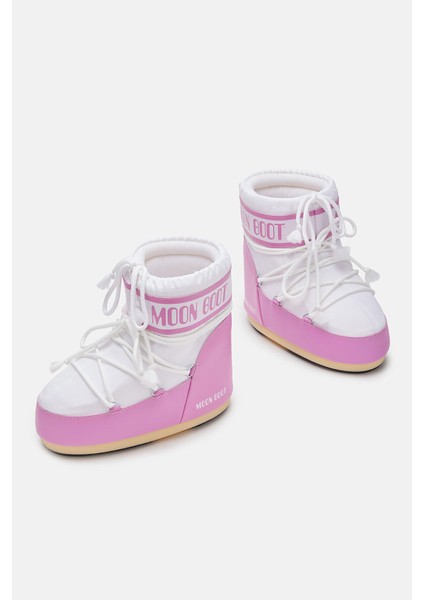 Icon Low Kadın Günlük Ayakkabı Tekstil Malzeme Düz Tabanlı Pembe