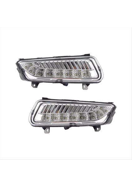 Araba Ön LED Sis Fog Fome For Vw Polo 6r Hatchback 2009-2013 Sağ ve Sol 6R0941699 6R0941700 (Yurt Dışından)