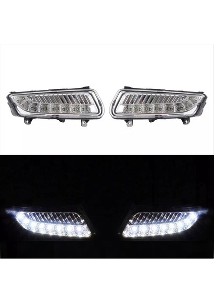 Araba Ön LED Sis Fog Fome For Vw Polo 6r Hatchback 2009-2013 Sağ ve Sol 6R0941699 6R0941700 (Yurt Dışından) fiyatları