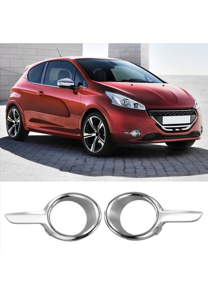 Peugeot Için Ön Sis Lambası Dekorasyon Çerçevesi 208 1608111480 1608110880 (Yurt Dışından) indirimleri