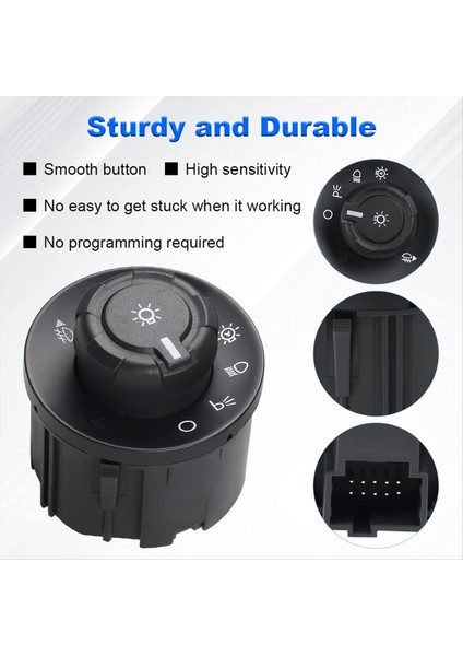 Far Kontrol Cihazı Sis Lambası Kontrol Anahtarı 9L3Z11654CA Için (Yurt Dışından) indirimleri