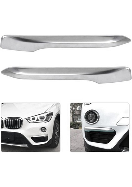 Bmw F48 X1 2016-2019 Için 2x Gümüş Krom Kaplamalı Sisli Lig (Yurt Dışından) modelleri