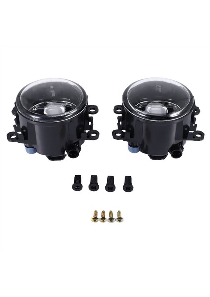 1 Çift Ön Tampon Sis Lambaları Ford Focus Suzuki Için H11 ile Yeni Alto Renault Peugeot Citroen Anti-Bez Lens (Yurt Dışından)