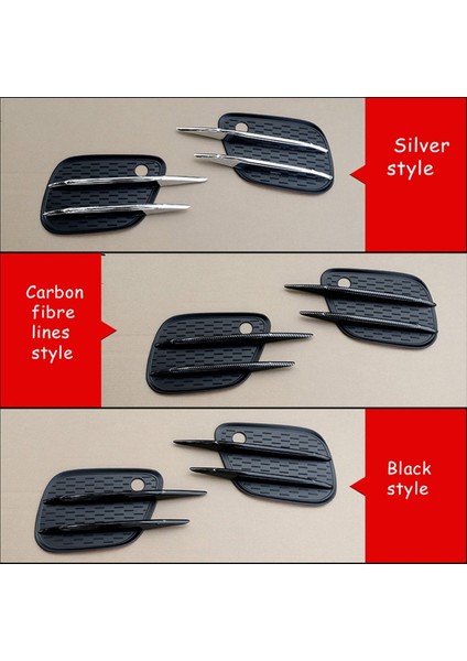 Karbon Fiber Desenli Araç Ön Sis Lambası Kapağı (Yurt Dışından) modelleri