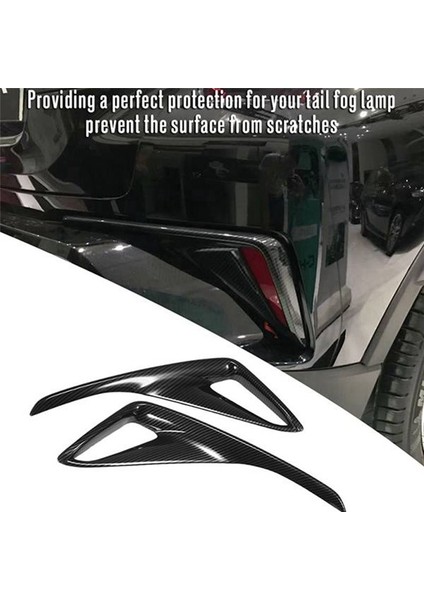 Toyota C-Hr 2017-2023 Için Karbon Fiber Arka Sis Lambası Çerçevesi (Yurt Dışından) modelleri