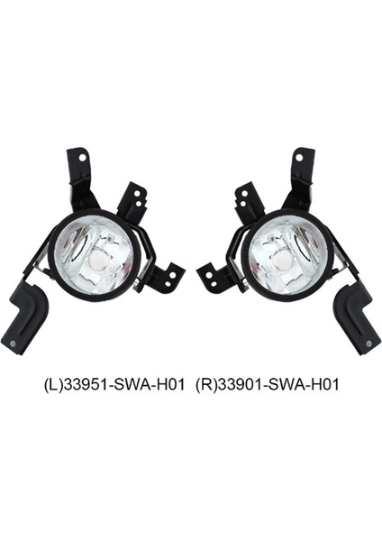 Araba Ön Sis Aydınlatma Koruması Ampul Olmadan 33901-SWA-H01 33951-SWA-H01 Honda Crv 2007-2009 Için Sol (Yurt Dışından) indirimleri