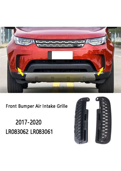 LR083062 LR083061 Hava Giriş Yan Izgara Ön Sis Fark Izgara Koruyucu Land Rover Discovery Için Otomatik 2017-2020 (Yurt Dışından) fiyatları