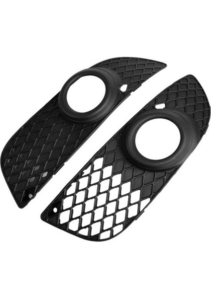 Araba Ön Sis Farı Izgarası Kapağı Sis Lambası Çerçevesi 8321A263 8321A264 Mitsubishi Lancer 2008-2012 Için (Yurt Dışından)
