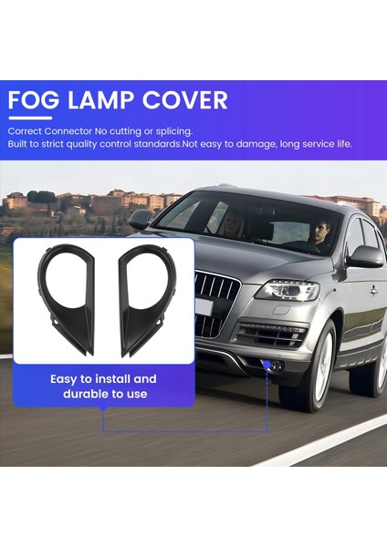 Araba Ön Tampon Audi Q7 2010-2015 4L0807498A 4L0807450A Için Alt Sis Lambası Kapak Kapağı (Yurt Dışından) fırsatları