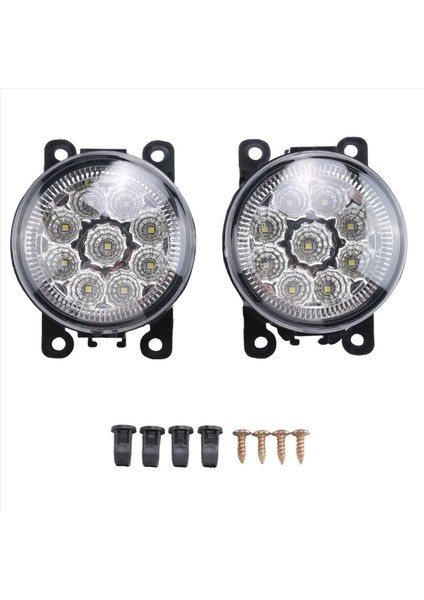 2pcs Araba Sis Lambaları Ford Explorer Için Aydınlatma Nissan Suzuki Için Honda Crosstour Cr-V Için Fusion Fusion Peu 990E0-65J36-000/4F9Z-15200-AA/33900-STK-A11 (Yurt Dışından)