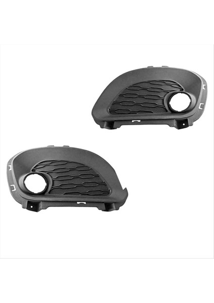 Hatchback Için Ön Tampon Sis Lambası Çerçevesi Izgara Kapağı (Yurt Dışından)