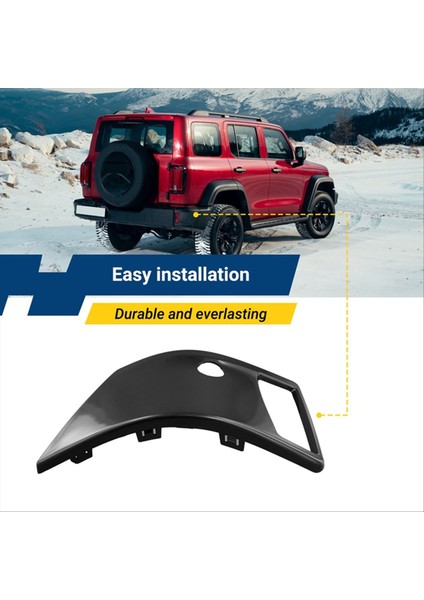 Araba Arka Tampon Sis Lambası Çerçeve, Büyük Duvar Tankı Için Radar Deliği ile 300 Şehir Baskısı Arka Sis Lambası Çerçevesi Kapak Sağ (Yurt Dışından) indirimleri