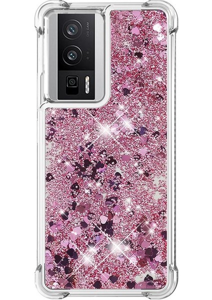 Xiaomi Poco F5 Pro Darbeye Sıvı Temizle Akan Tpu Sevimli Telefon Kılıfı (Yurt Dışından) fiyatları