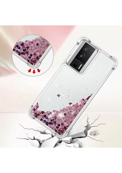 Xiaomi Poco F5 Pro Darbeye Sıvı Temizle Akan Tpu Sevimli Telefon Kılıfı (Yurt Dışından) fırsatları